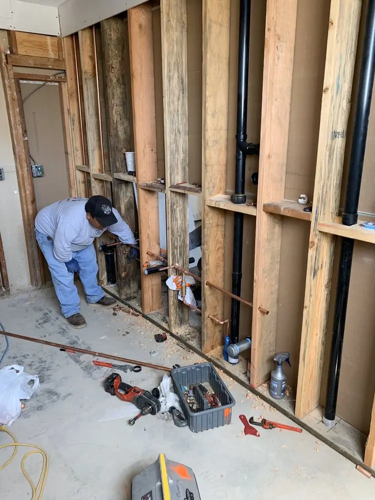 Commercial rough-in plumbing for Trenchless Sewer Repair in Fair Oaks